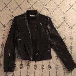 J BRAND Leather Moto Jacket